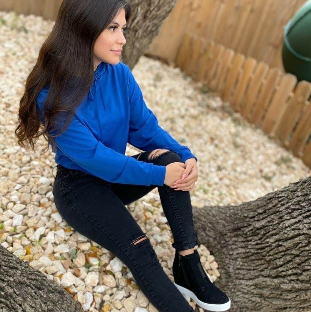 Hoodie crop top